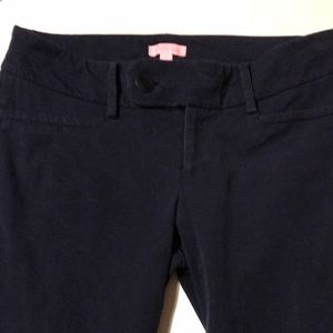 Navy Lilly Pulitzer crop pants 10
